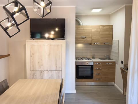 Kitchen, Living Room