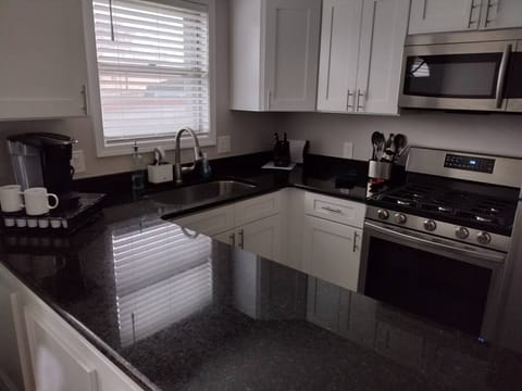 Fully stocked kitchen