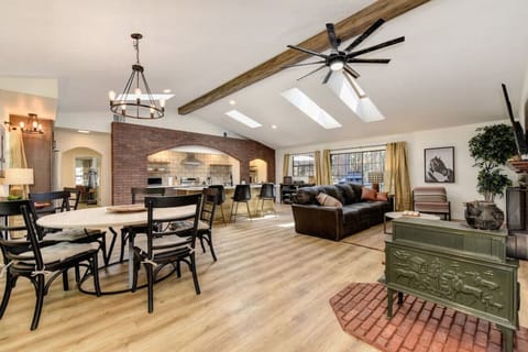 Spacious living area with open floor plan allows for large groups to hang out and build memories that will last a life time.