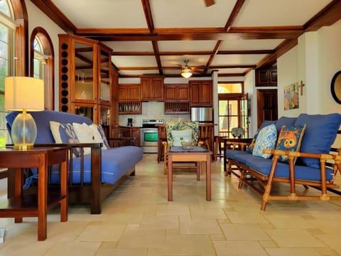 Living Room with Kitchen