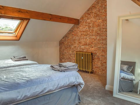 Twin bedroom | Co Operative Cottage, Uppermill, near Saddleworth