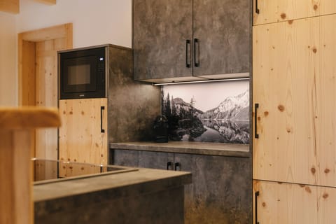 Grande with private sauna | Private kitchen | Full-size fridge, microwave, stovetop, dishwasher