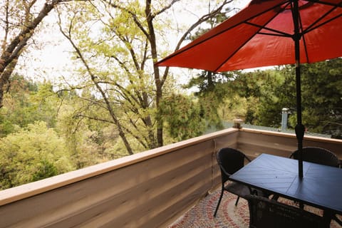 Outdoor Deck Seating Area