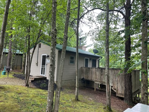 EXTERIOR OF BUTTON BUCK CABIN
