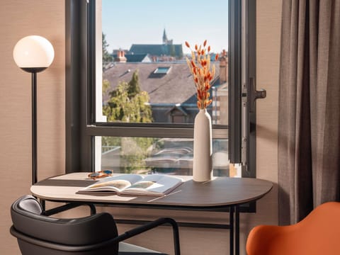 Minibar, in-room safe, desk, blackout drapes