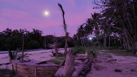 Private beach, white sand