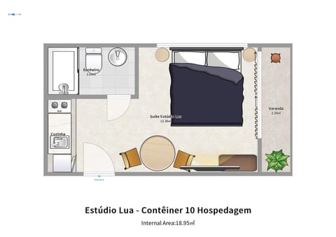 Grand Studio | Floor plan