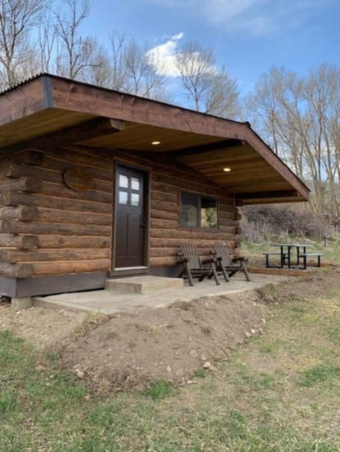 Welcome to Heather's Hideaway Cabin. Hand crafted log construction, built by your host.