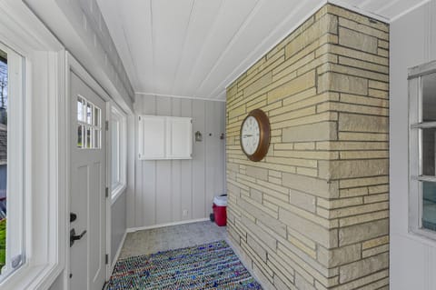 Foyer located in the back of the house