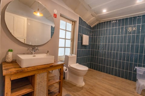 Exclusive Double Room | Bathroom | Shower, rainfall showerhead, free toiletries, towels