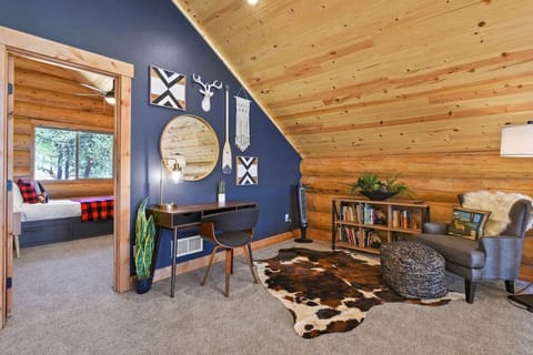 Loft with Dedicated Work and Reading Space