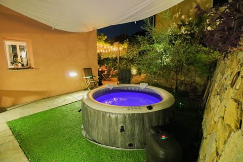 Jacuzzi and garden (1)