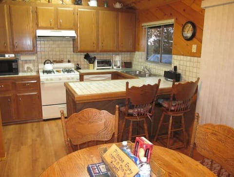 Dining Area just off the kitchen, for 6 to 8 people