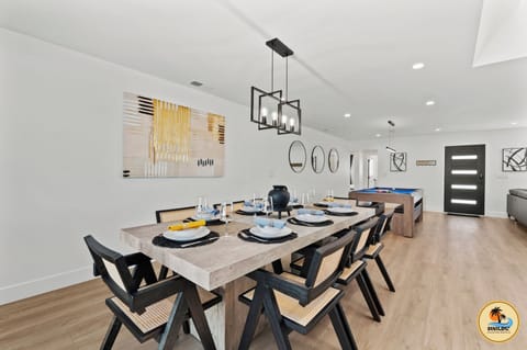 A stylish space designed for effortless entertaining with family and friends!