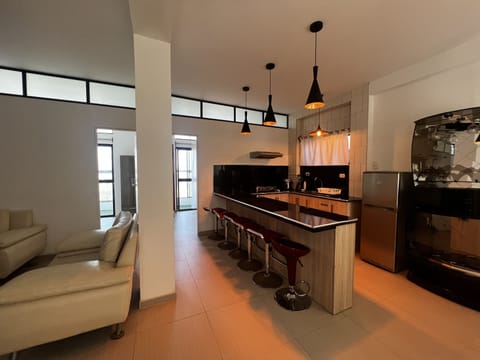 Family Room | Private kitchen | Mini-fridge