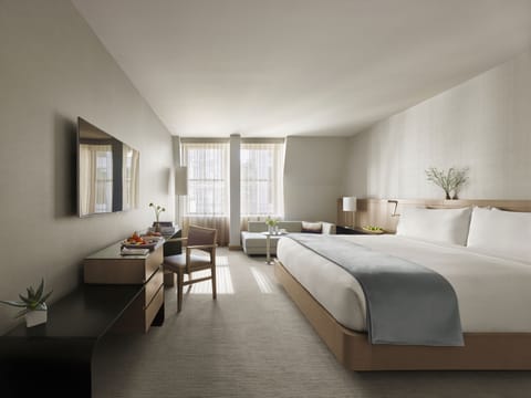 Premier Room, City View | Egyptian cotton sheets, premium bedding, down comforters, pillowtop beds