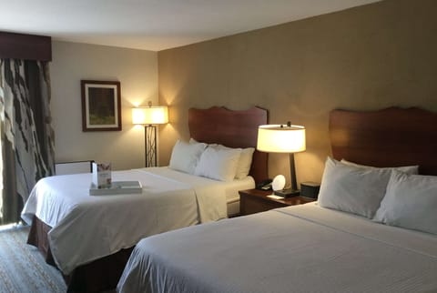 Executive Room, 2 Queen Beds, Non Smoking (Wellness Room) | In-room safe, desk, blackout drapes, iron/ironing board