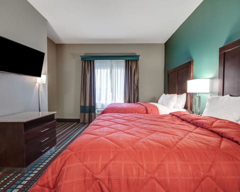 Basic Suite, Multiple Beds, Non Smoking | Premium bedding, pillowtop beds, desk, laptop workspace