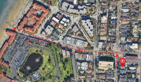 Walking distance to the beach!