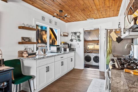 Kitchen fully stocked with everything you need to make a memorable meal.