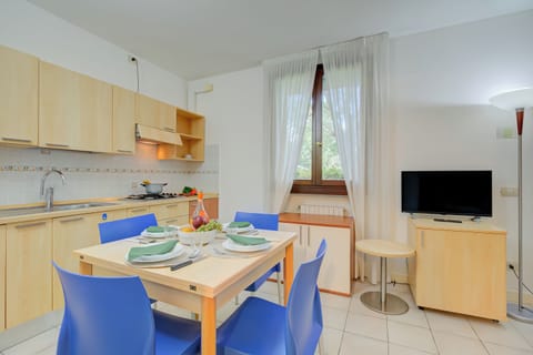 Kitchen and dining area