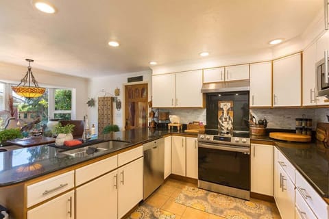 Well stocked kitchen