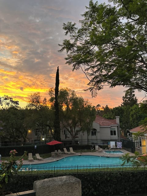 Sunset View from deck 7-24-23