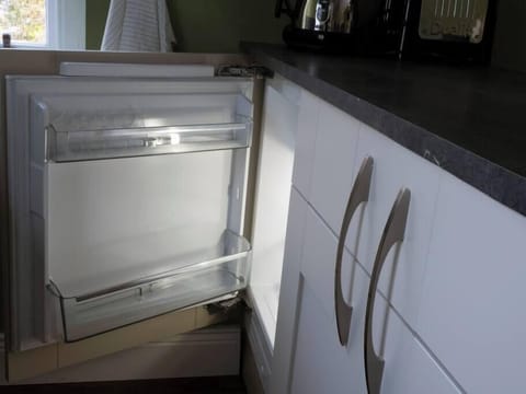 Fridge with freezer compartment