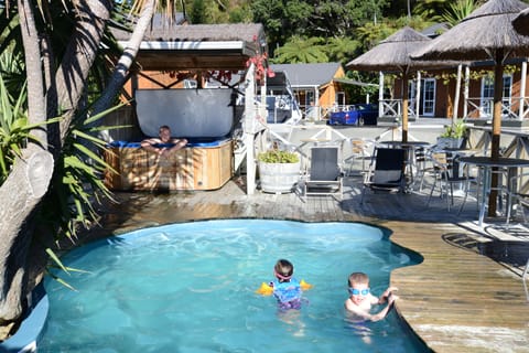 Outdoor pool, open 9:00 AM to 6:00 PM, sun loungers