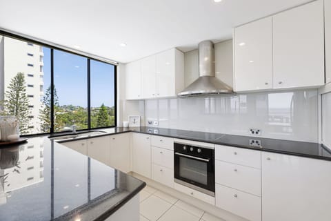 Headland Penthouse - Private Rooftop | Private kitchen | Full-size fridge, microwave, stovetop, coffee/tea maker