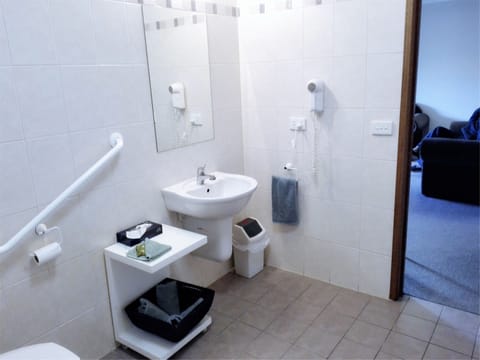 Apartment | Bathroom | Shower, free toiletries, hair dryer, towels