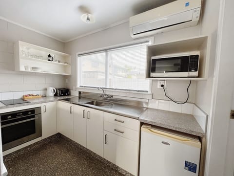 One Bedroom Unit | Private kitchen | Fridge, microwave, electric kettle, toaster