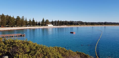 Beach nearby, white sand