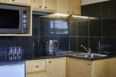 Three Bedroom View | Private kitchenette | Fridge, microwave, stovetop, coffee/tea maker