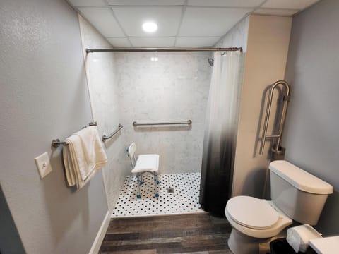 Economy Single Room | Bathroom | Combined shower/tub, towels, soap, shampoo