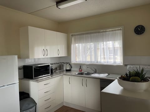 Two Bedroom Apartment with Balcony | Private kitchen | Fridge, toaster