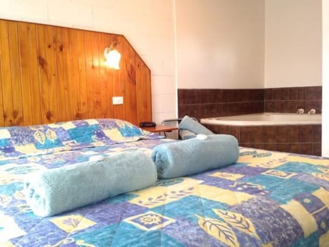 Queen Spa Room | Desk, iron/ironing board, free WiFi, bed sheets