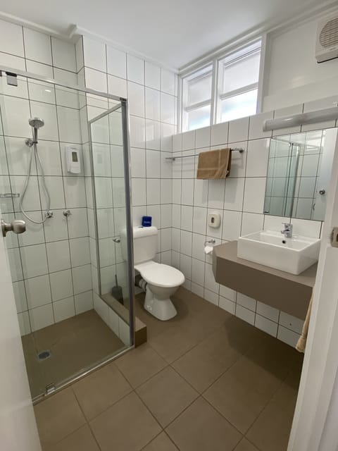 Executive Room, 1 King Bed, Non Smoking, Balcony (3 1/2 Star Delux Room) | Bathroom | Shower, free toiletries, hair dryer, towels