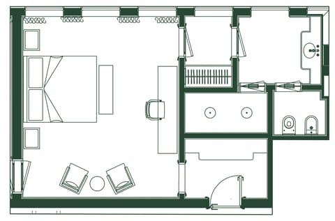 Deluxe Room | Floor plan