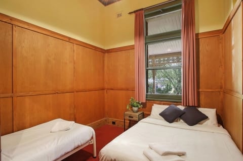 Standard Room, Non Smoking, Shared Bathroom (TWIN ROOM) | Free WiFi, bed sheets