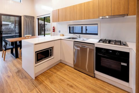 Family Studio, 3 Bedrooms | Private kitchen | Fridge, microwave, electric kettle, toaster