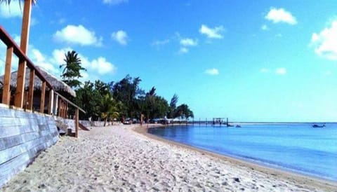 On the beach, beach bar, kayaking