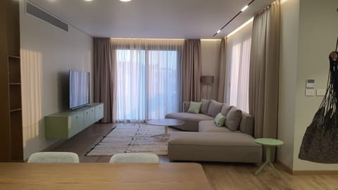 Luxury Apartment (Rivera@silverpalm) | Living area | 40-inch LCD TV with digital channels