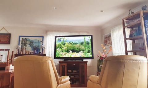 Whole Cottage to yourselves - Complete privacy | Living area | Flat-screen TV, DVD player