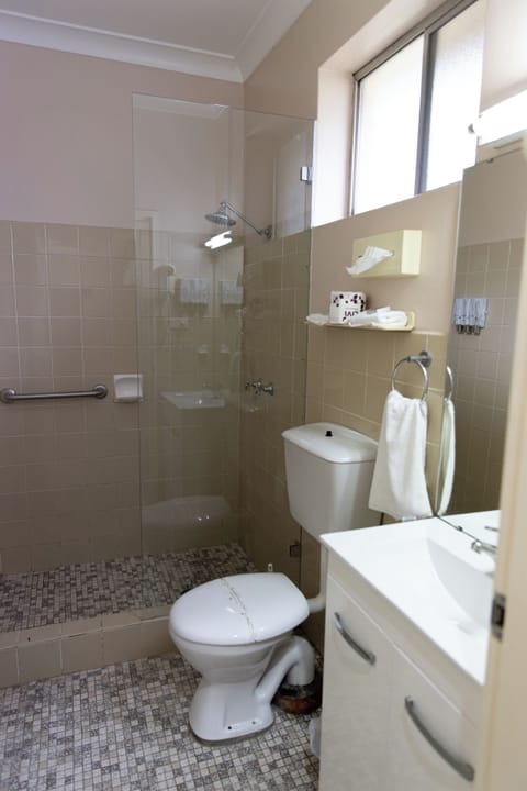 Deluxe Double or Twin Room, Non Smoking, Mountain View | Bathroom | Shower, free toiletries, hair dryer, towels