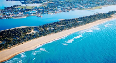 Beach nearby, white sand