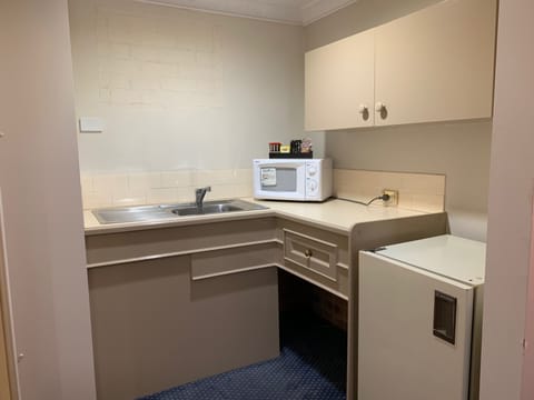 Standard Twin Room | Private kitchenette | Fridge, microwave, electric kettle