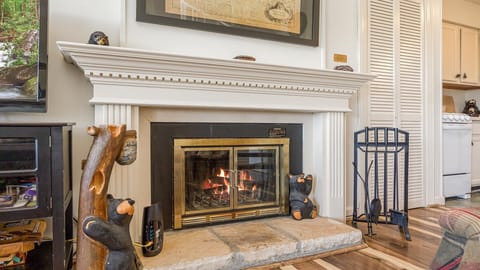 Smokies Condo Fireplace