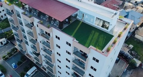 Deluxe Apartment, City View | Terrace/patio