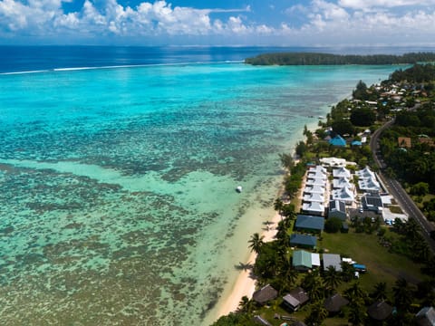 Private beach, white sand